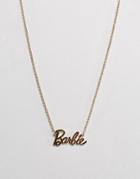 Missguided Barbie Chain Necklace - Gold