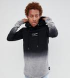 Sixth June Hoodie With Bleach Fading Exclusive To Asos - Black