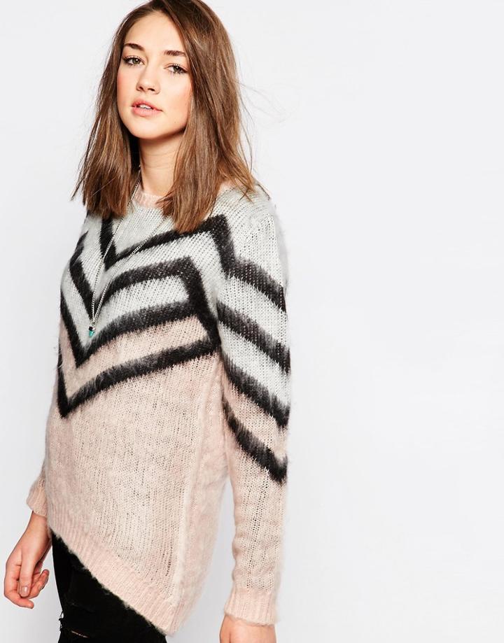 Brave Soul Chevron Sweater