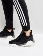 Adidas Originals H.f/1.4 Primeknit Sneakers In Black By9395 - Black
