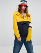 Tommy Jeans 90s Capsule Color Block Windbreaker Jacket - Multi