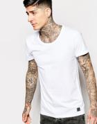 Minimum T-shirt With Scoop Neck - White