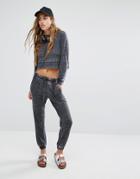 Minkpink Move Washed Jogger - Gray