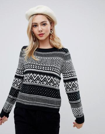 Stella Morgan Fairisle Sweater