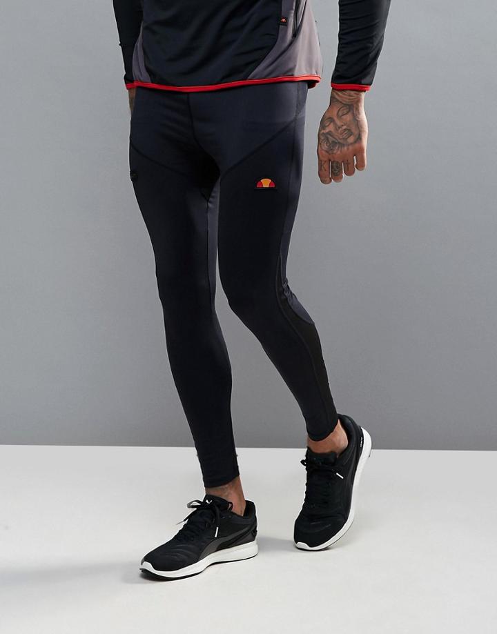 Ellesse Sport Running Tights - Black