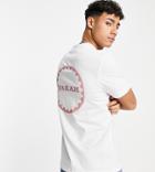 Farah Felix Back Graphic T-shirt In White