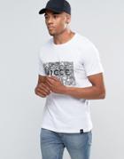 Nicce Dot Box Camo T-shirt - White