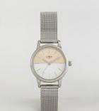 Limit Sunray Mesh Watch In Silver Exclusive To Asos - Silver