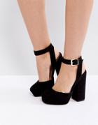Asos Pinata Platform Heels - Black