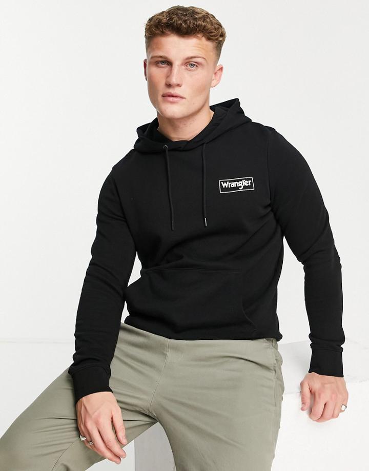 Wrangler Hoodie In Black