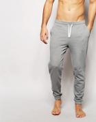 Asos Loungewear Slim Joggers - Gray Marl