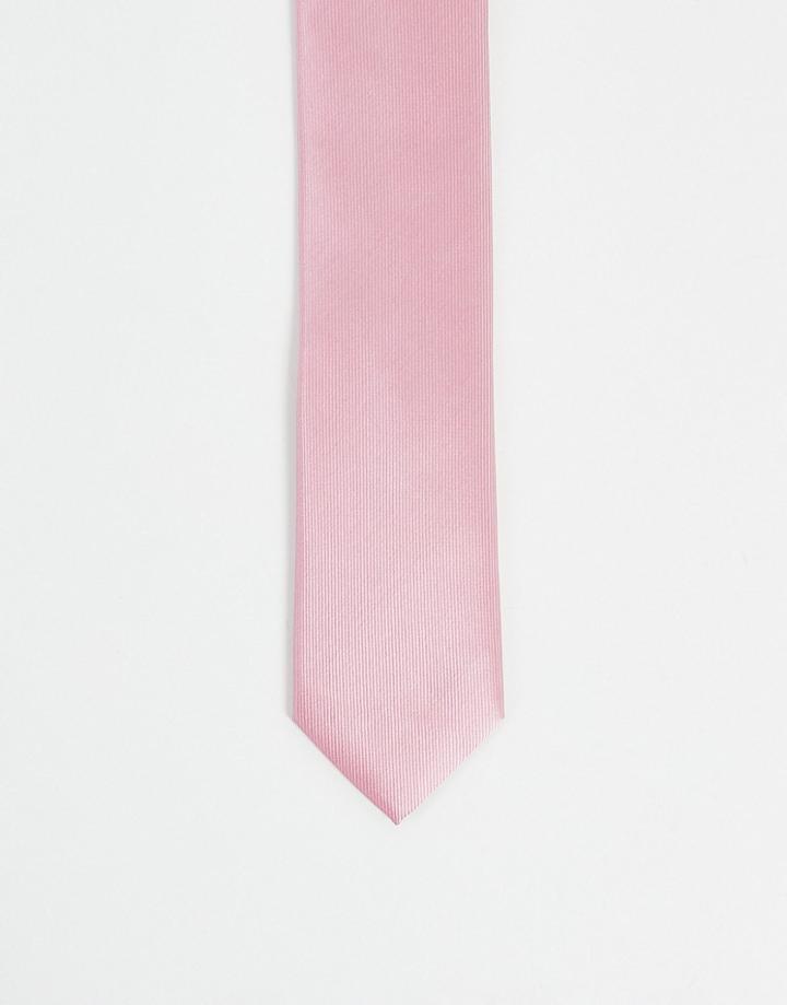 Gianni Feraud Tie In Dusty Pink