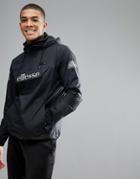 Ellesse Sport Overhead Jacket With Logo - Black