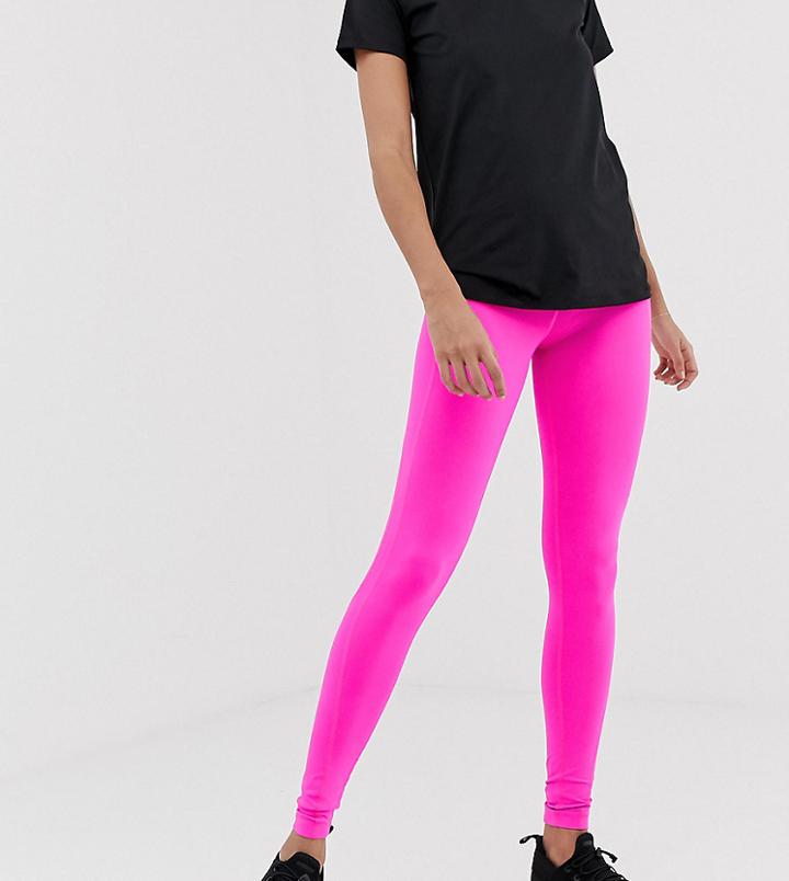 Asos 4505 Tall Neon Pink Legging - Pink