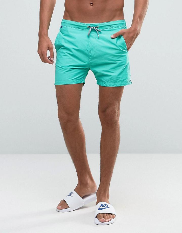 Scotch And Soda Basic Swim Shorts - Green