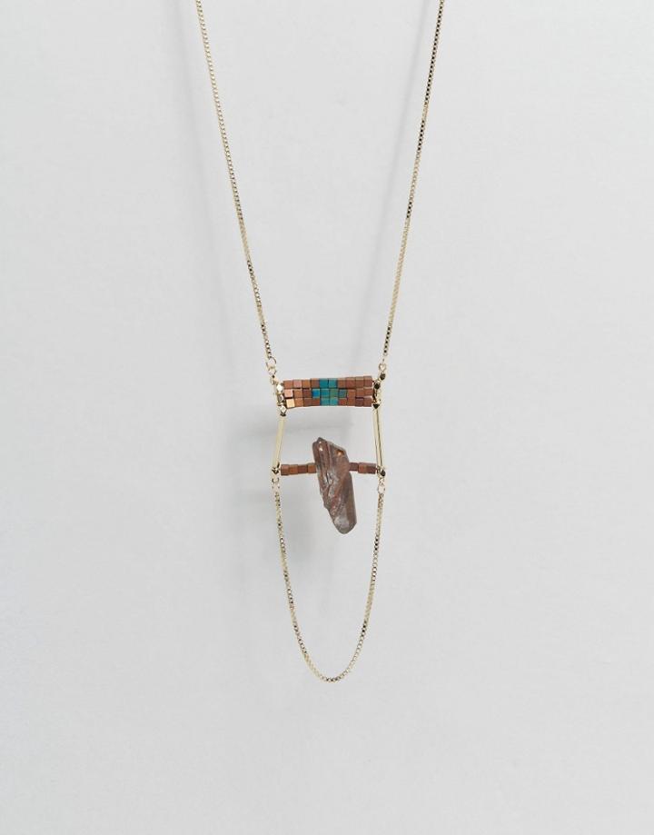 Limited Edition Festival Shard Necklace - Gold