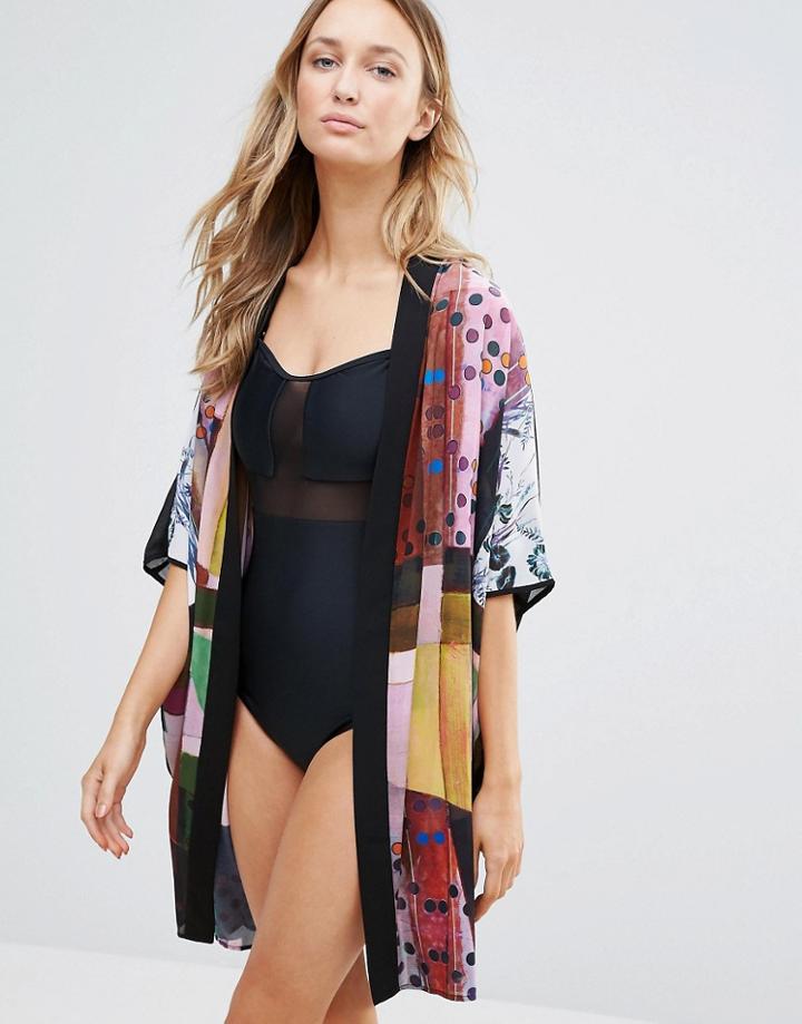 Clover Canyon Printed Caftan - Multi