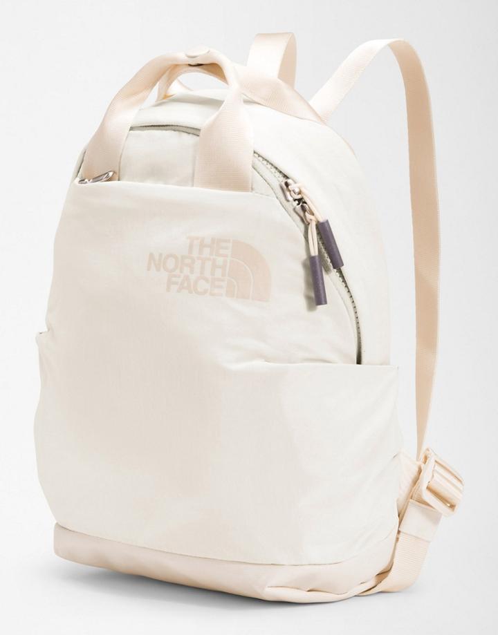 The North Face Never Stop Mini Backpack In White