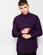 Ben Sherman Shirt With Gingham Check - Black Gr