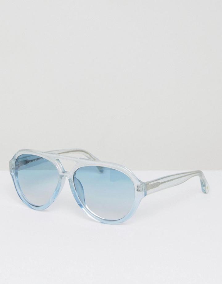 Matthew Williamson Clear Frame Sunglasses - Clear
