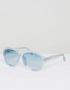 Matthew Williamson Clear Frame Sunglasses - Clear