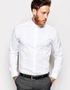 Selected Homme Formal Shirt In Slim Fit With Stretch - White