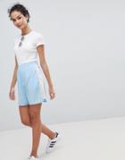 Asos Design Color Block Track Shorts - Blue