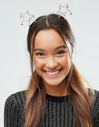 Asos Holidays Star Bell Headband - Gold