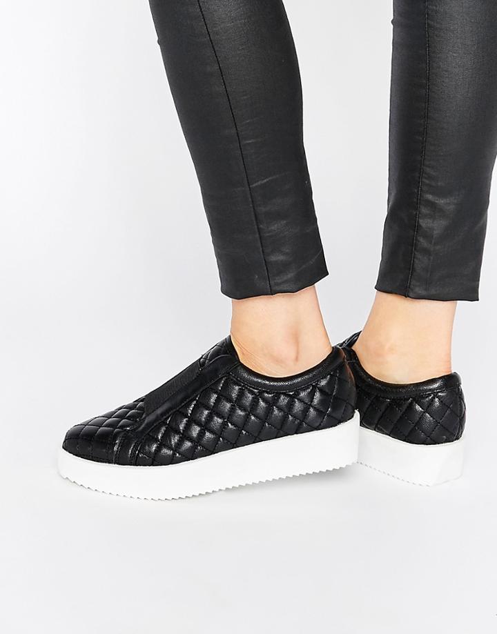 Religion Humanoid Quilted Sneakers - Black