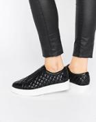 Religion Humanoid Quilted Sneakers - Black