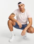 Brave Soul Short Sleeve Pocket T-shirt In Pale Lilac-purple