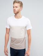 Jack & Jones Premium Color Block T-shirt - Stone