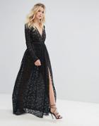The Jetset Diaries Zodiac Maxi Dress - Black