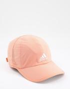 Adidas Superlite 2 Cap In Peach And White-orange