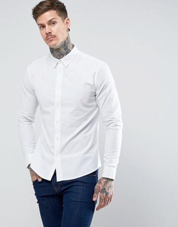Dead Vintage Oxford Shirt - White