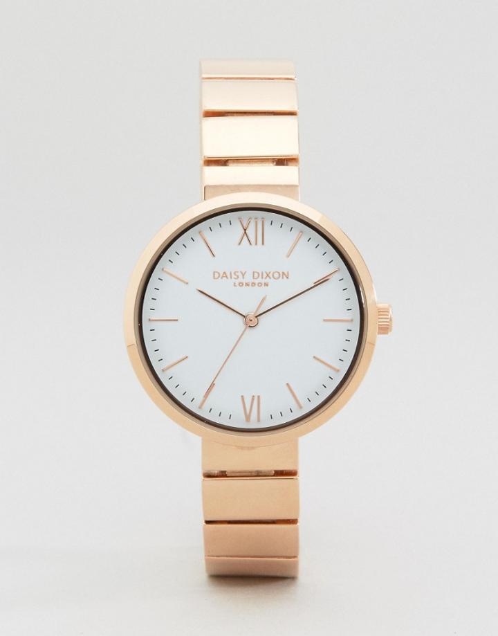 Daisy Dixon Rose Gold Victoria Watch Dd033rgm - Gold