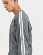 Diesel Umlt-willy Taped Logo Lounge Sweat In Gray