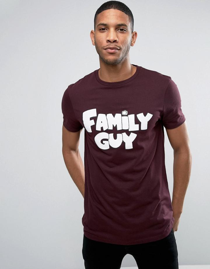 Asos Family Guy T-shirt - Red