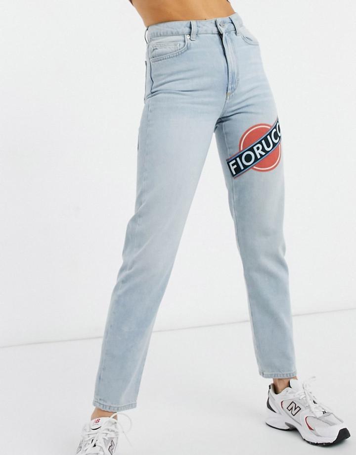 Fiorucci Tara Jeans In Light Vintage-blue