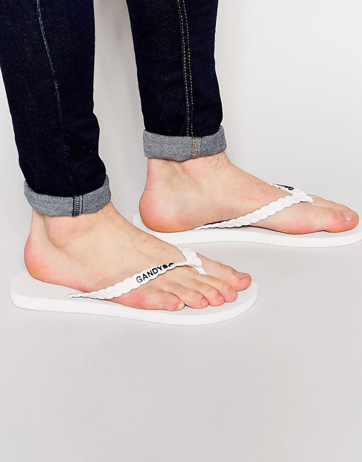 Gandys Flip Flops In Waikiki White - White