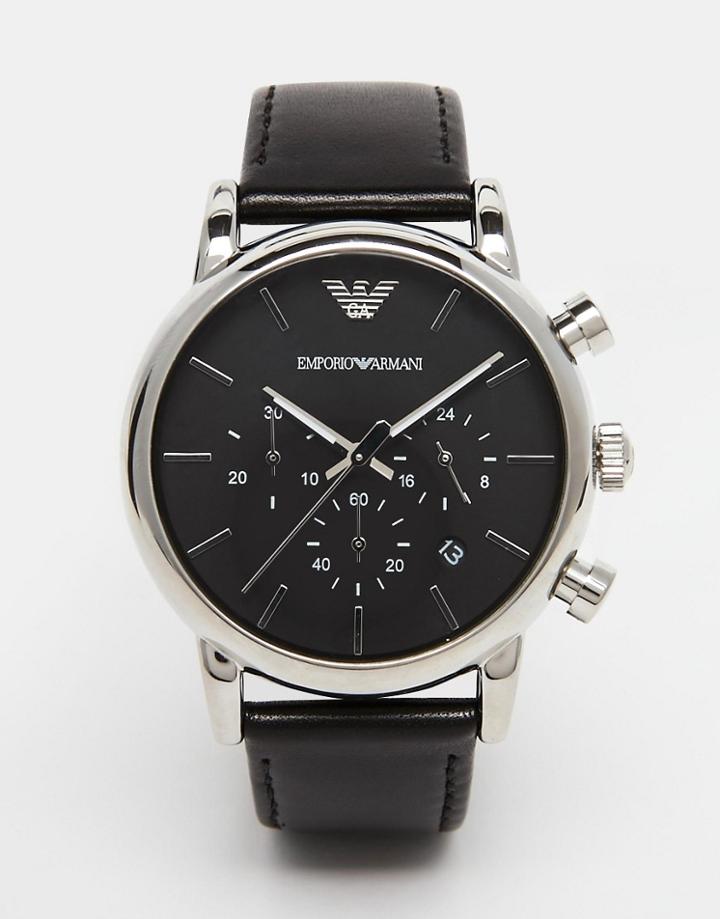 Emporio Armani Watch Ar1733 - Black