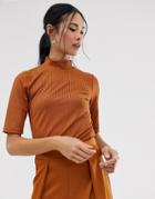 Gestuz Rollo Turtleneck Top-tan
