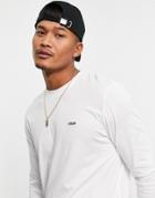 Hugo Derol212 Long Sleeved T-shirt In White