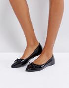 London Rebel Soft Point Ballerina - Black