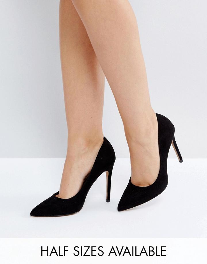 Asos Paris Pointed High Heels - Black