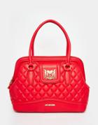 Love Moschino Quilted Tote Bag - Red