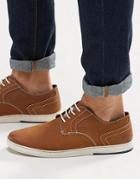 Dune Derby Shoes In Tan - Tan