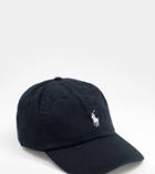 Polo Ralph Lauren X Asos Exclusive Collab Cap With Text Logo In Black