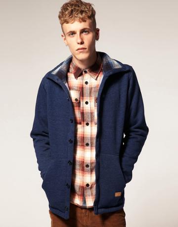 Supremebeing Winter Brakio Cardigan Sweat - Blue