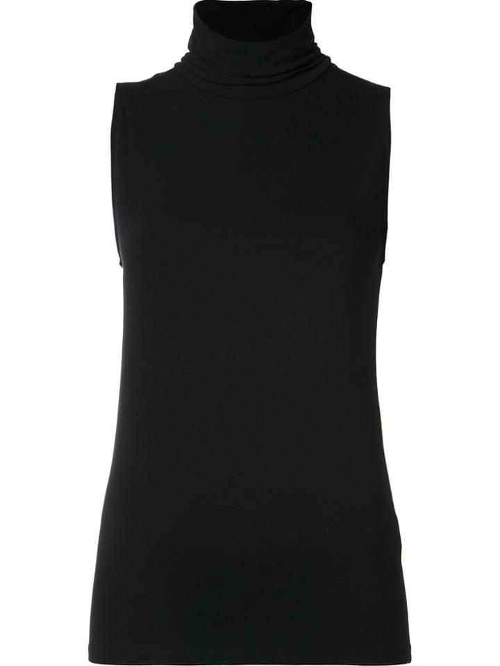 Weekday Longline Parka With Side Popper Detail - Black